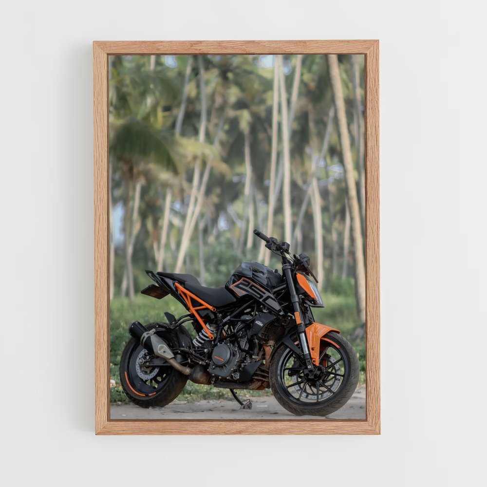 Poster KTM Mania – affiche KTM Moto (vue 4)